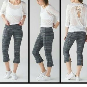 Lululemon Gather & Crow ll Cropped Leggings Sz 4